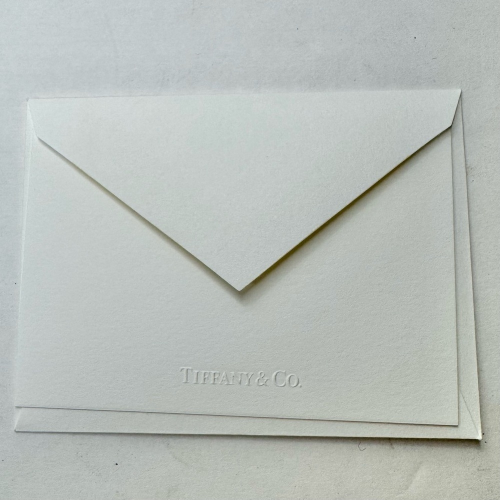 NIB Rare TIFFANY & CO. “Tiffany T” Assorted Note Cards Set of 10 New In Box - Picture 9 of 12